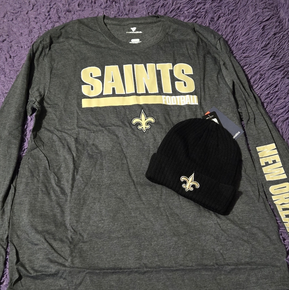 Saints Shirt and hood
